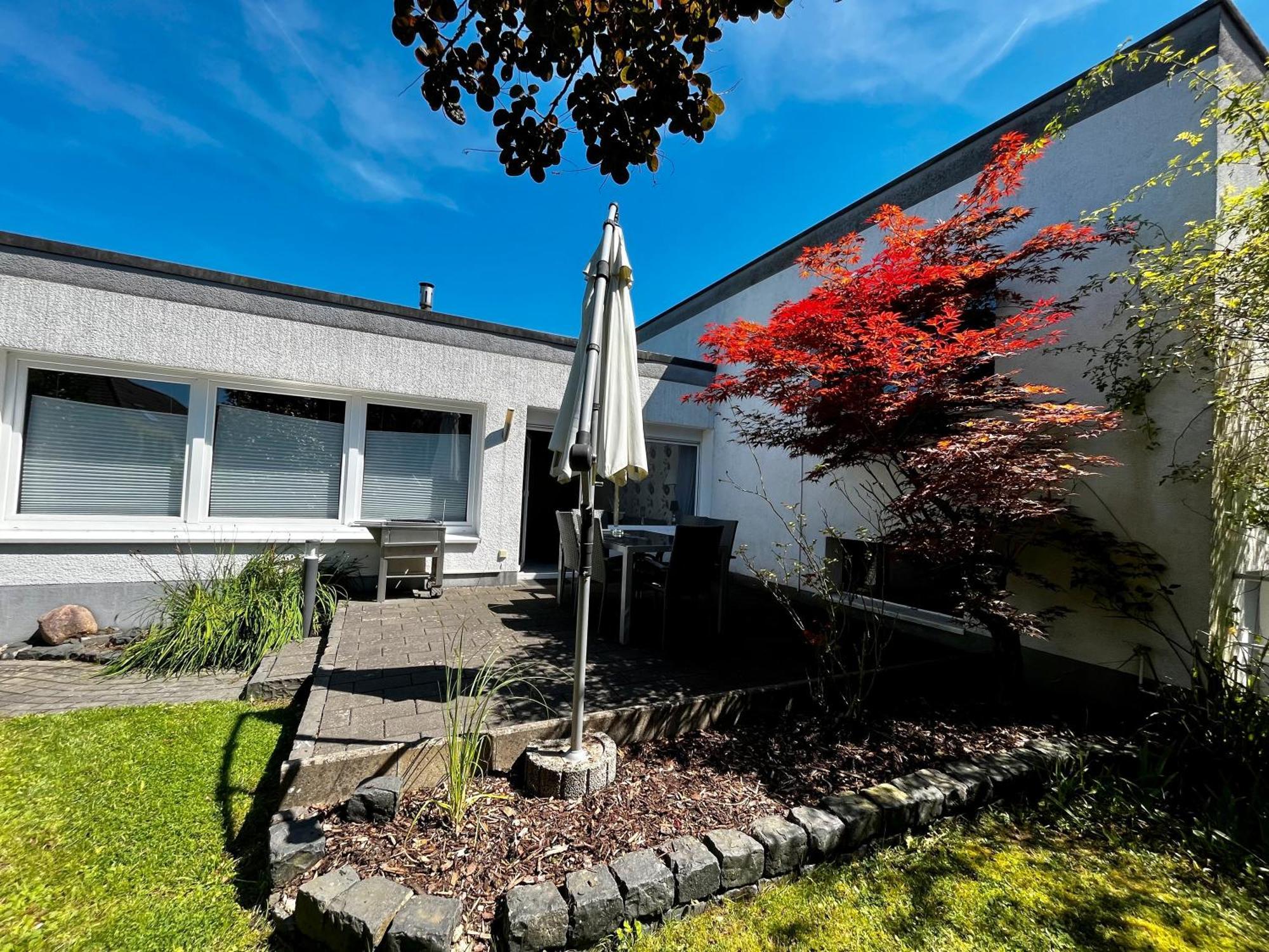 Ferienhaus Windmuehlenweg Mit Garten Spenge Exterior foto