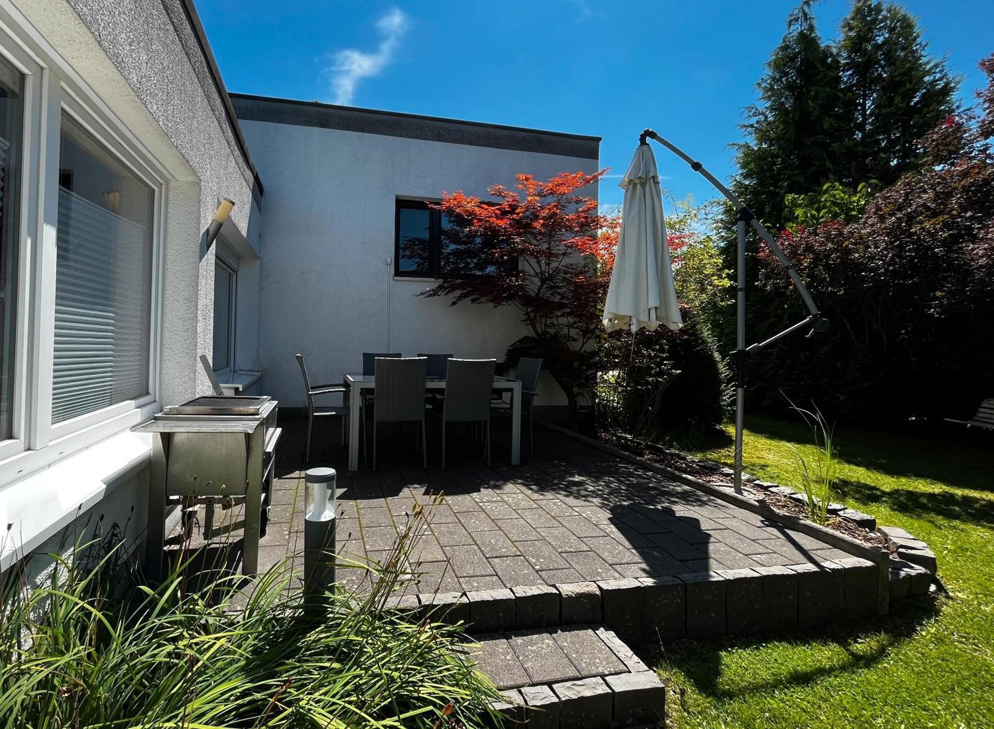 Ferienhaus Windmuehlenweg Mit Garten Spenge Exterior foto